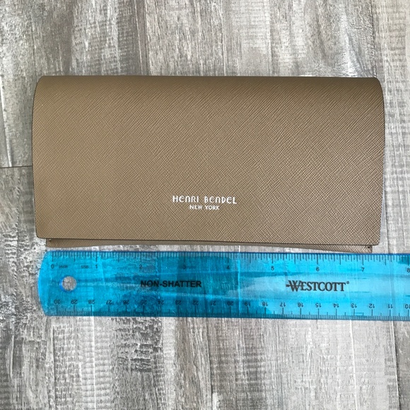 Henri Bendel Sunglasses Eyeglasses Envelope Fold-Over Style Case - Picture 5 of 6